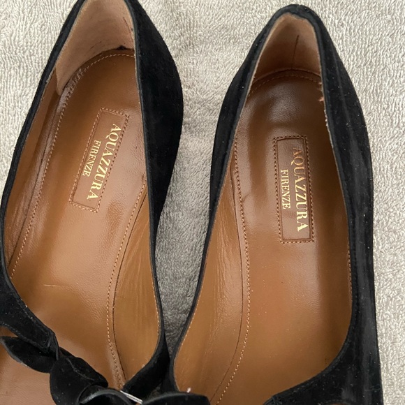 Aquazzurra suede bow flats - Picture 6 of 6